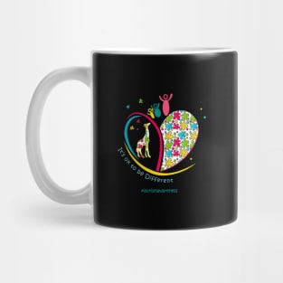 Its Ok To Be Different - 02 April Mug